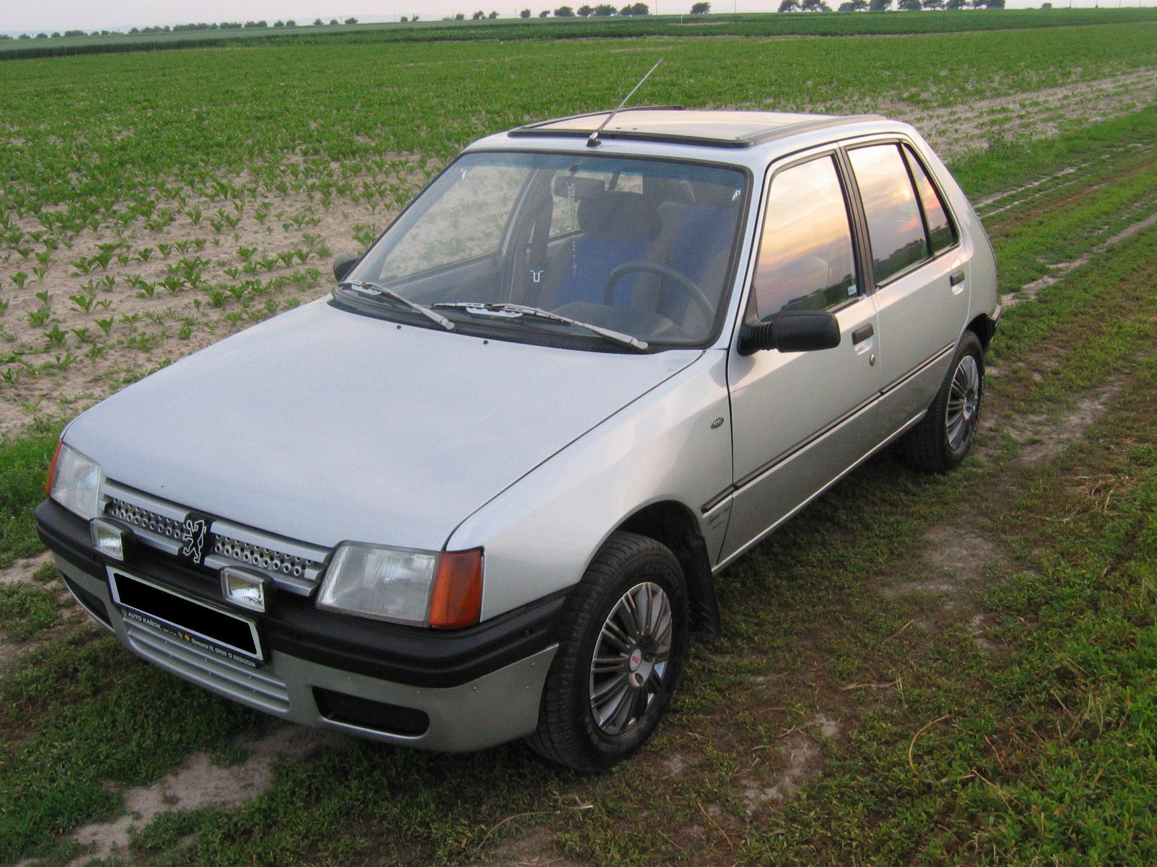 Fotky: Peugeot 205 1.8 D (foto, obrazky)