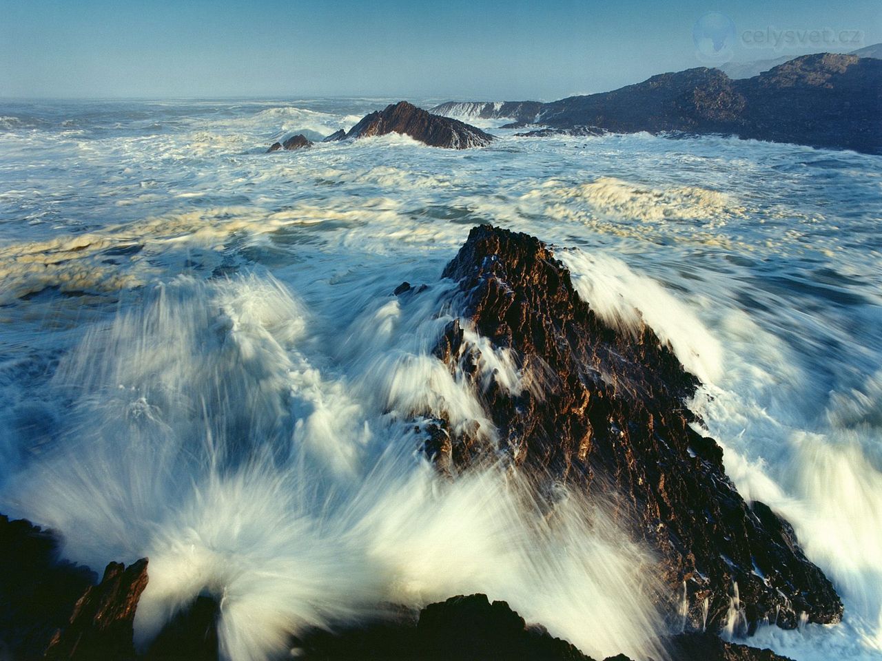 Foto: Atlantic Ocean Near Grosse Bucht, Namibia