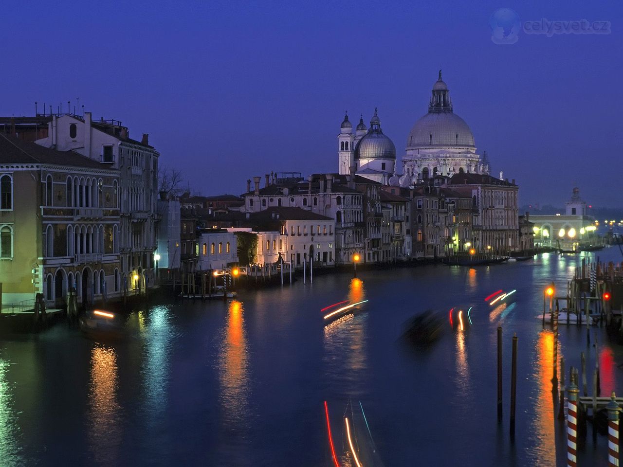 Foto: Grand Canal By Night, Venice, Italy