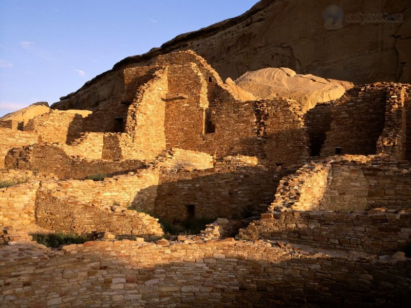 Foto: Pueblo Bonito, Chaco Cultural Natural Historic Park, New Mexico