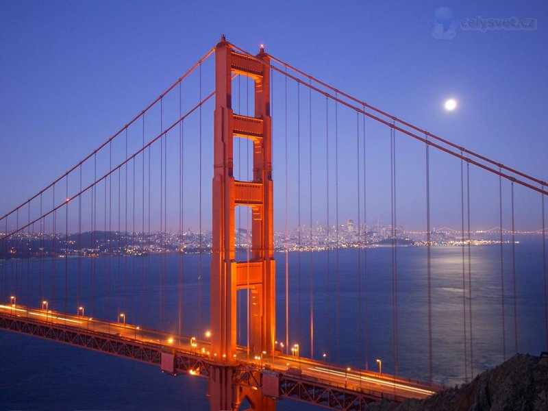 Foto: San Francisco Golden Gate Bridge, California, Usa