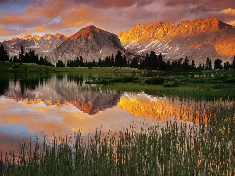 Foto: Clearing Storm, Pioneer Basin, California