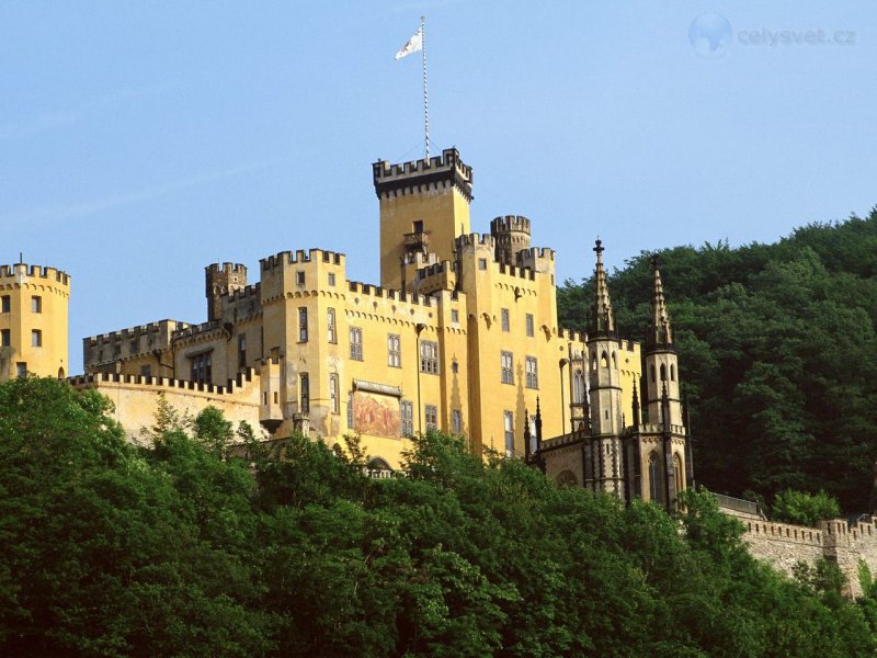 Foto: Stolzenfels Castle, Near Koblenz, Germany